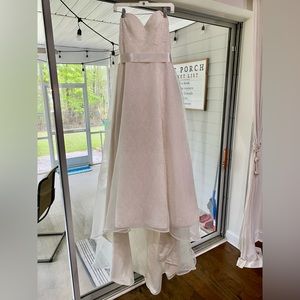 Mikaella 1959 Natural/Pearl Wedding Dress, Size 12